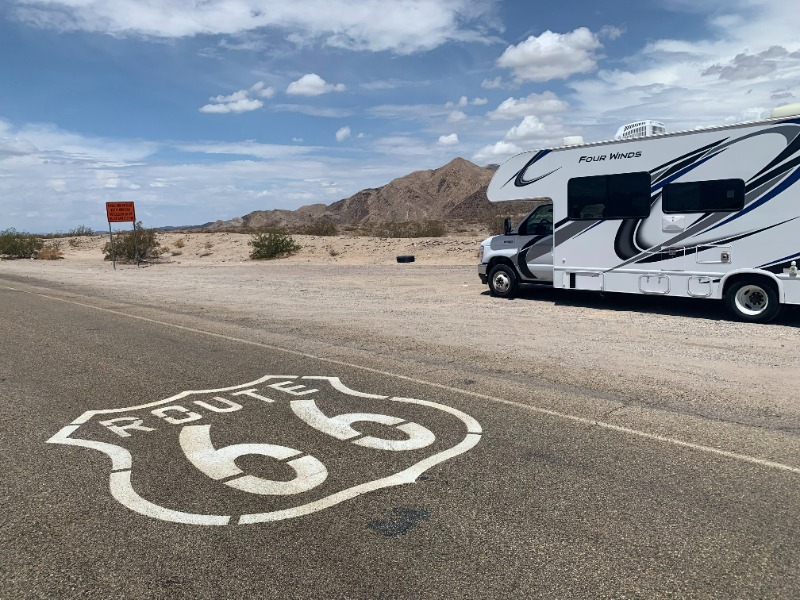 El Monte camper Route 66 | Campers Amerika