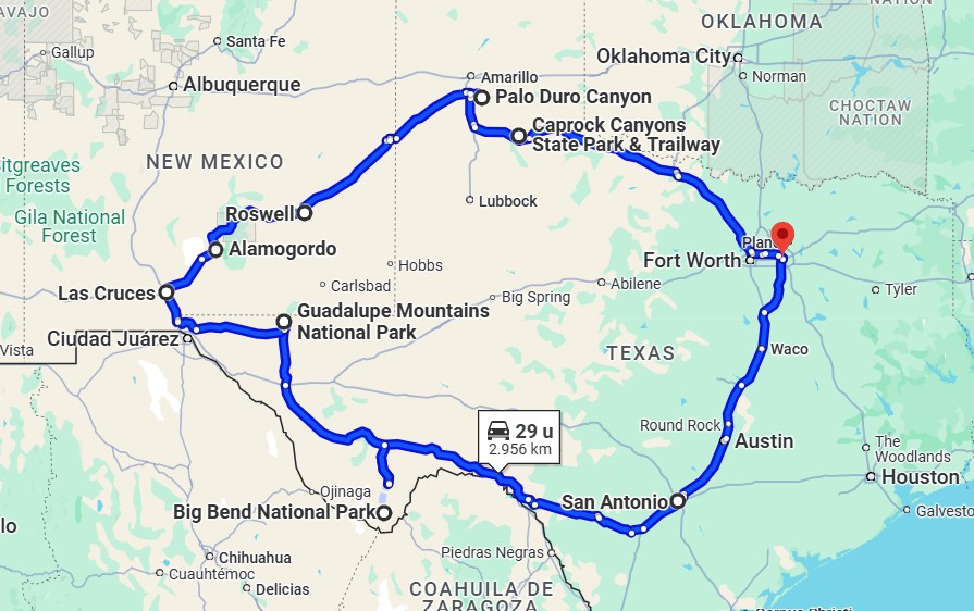 Rondreis Dallas | Campers Amerika