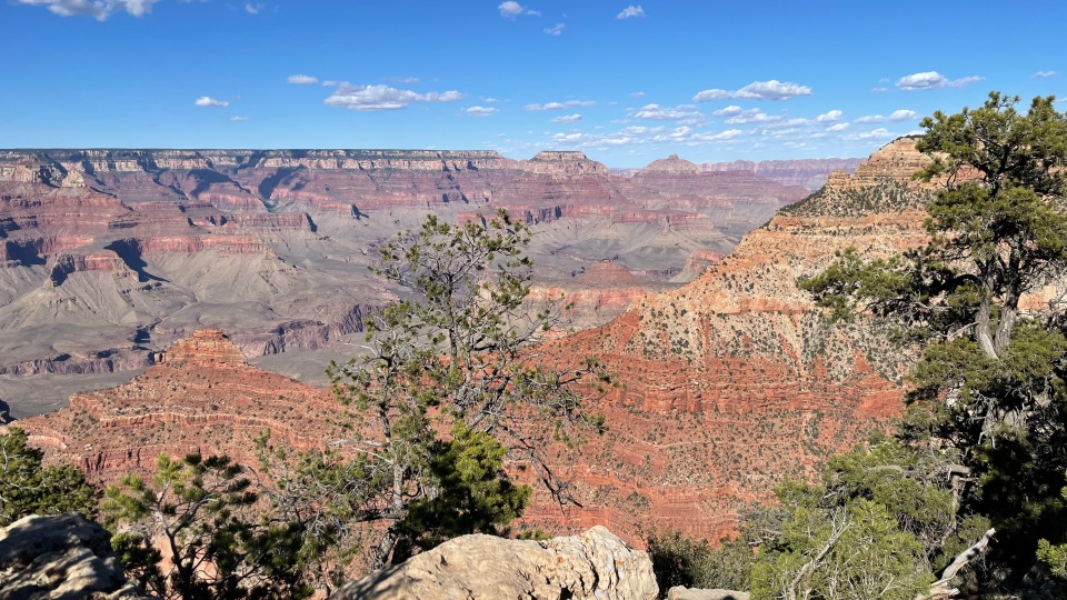 Grand Canyon uitzicht | Campers Amerika