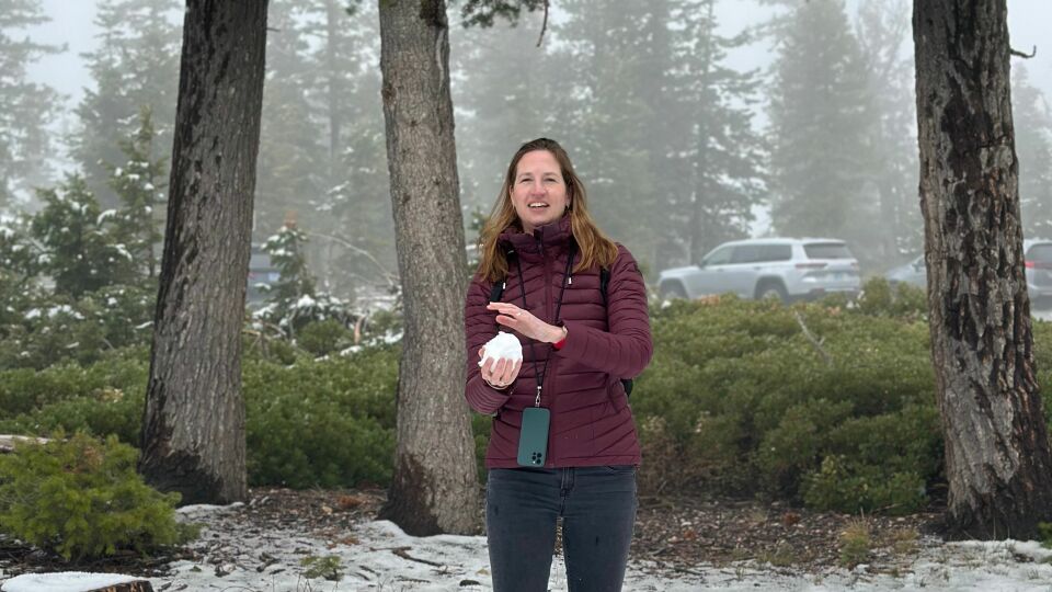 Sneeuw in Bryce Canyon
