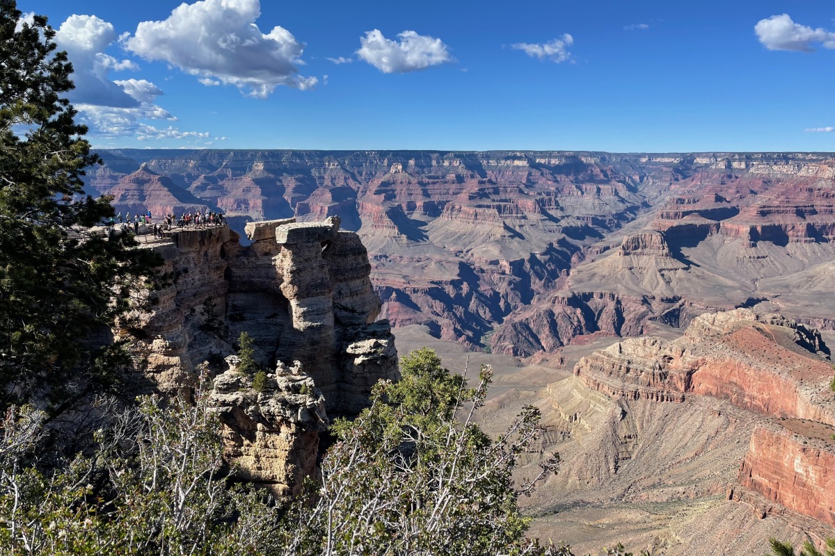 Grand-Canyon uitzicht | Campers Amerika