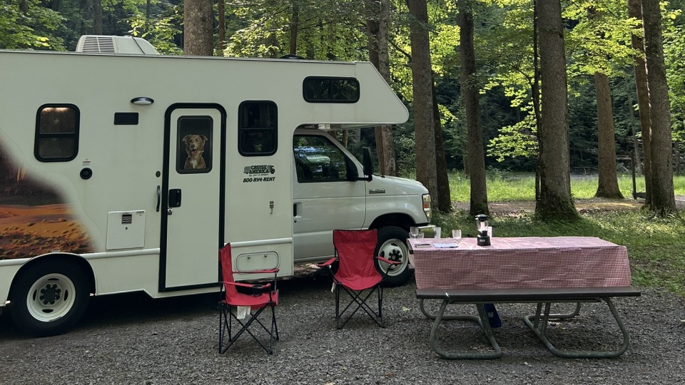Kamperen Cruise America camper Great Smoky Mountains | Campers Amerika