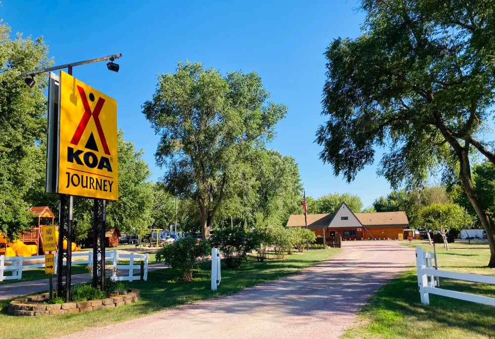 KOA camping Mitchell South Dakota | Campers Amerika
